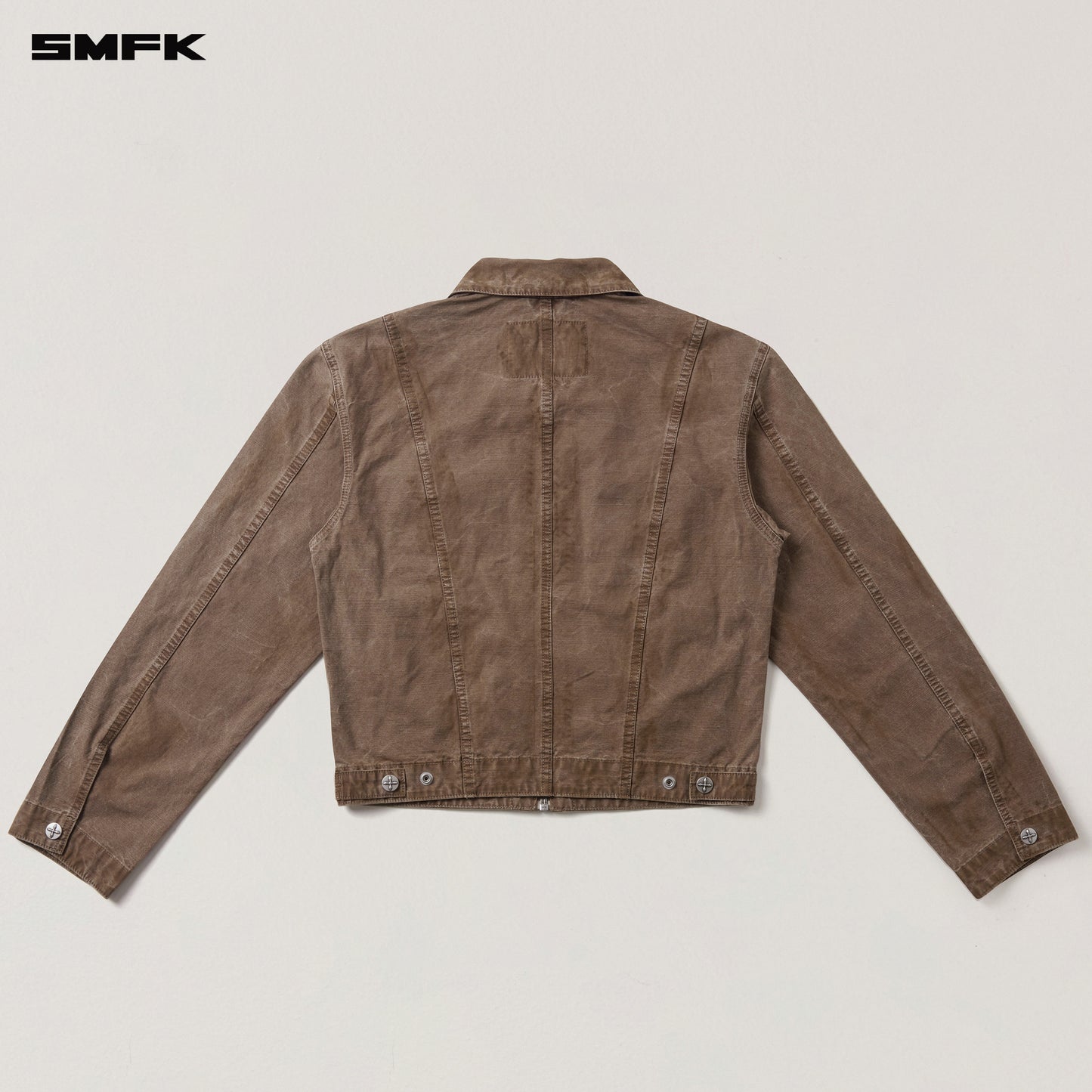 RAGE-WILD ORIGIN HANDCRAFT ENGINEER JACKET/GARMENT DYED/ SHADOW BROWN
