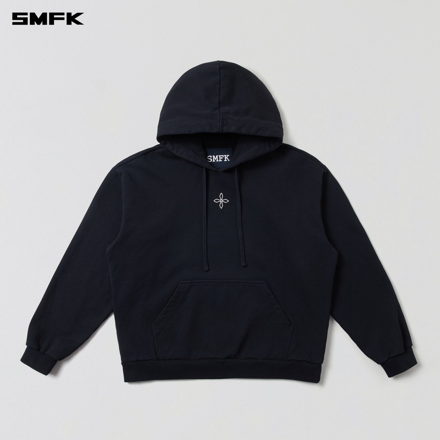 COMPASS MODE LOOSE HOODIE/ WILD BLACK