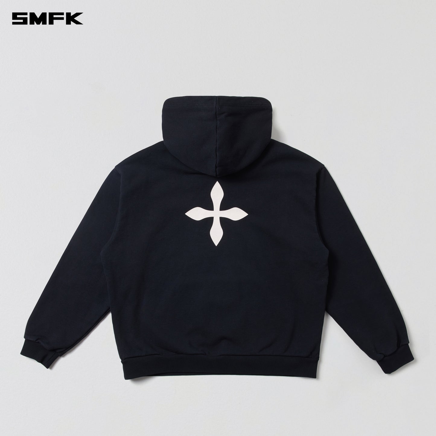 COMPASS MODE LOOSE HOODIE/ WILD BLACK