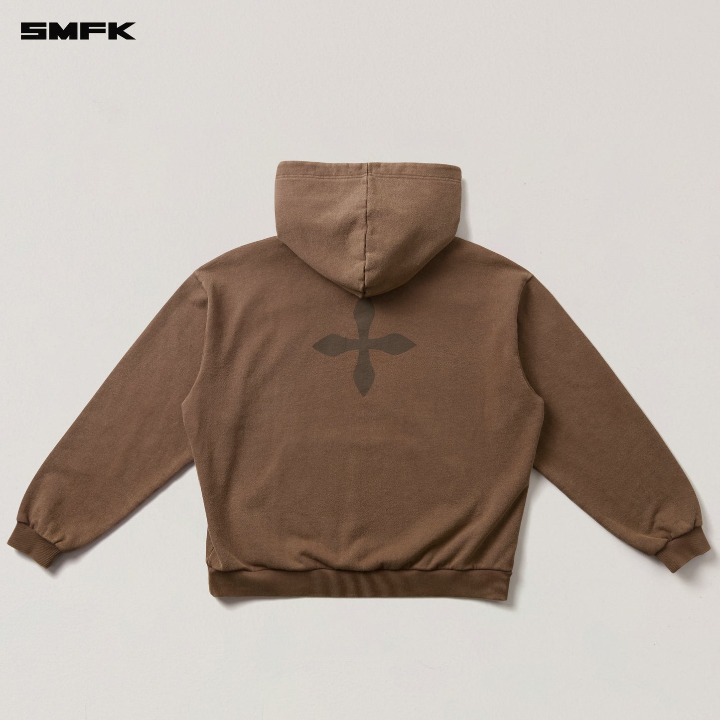 COMPASS MODE LOOSE HOODIE/ WILD HORSE BROWN