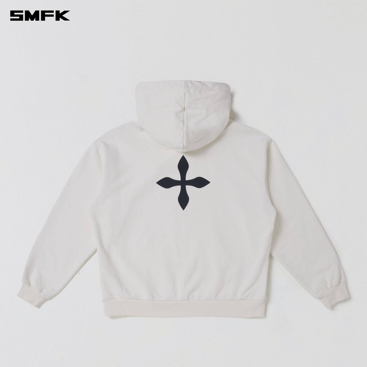 COMPASS MODE LOOSE HOODIE/ SNOW MOUNTAIN WHITE