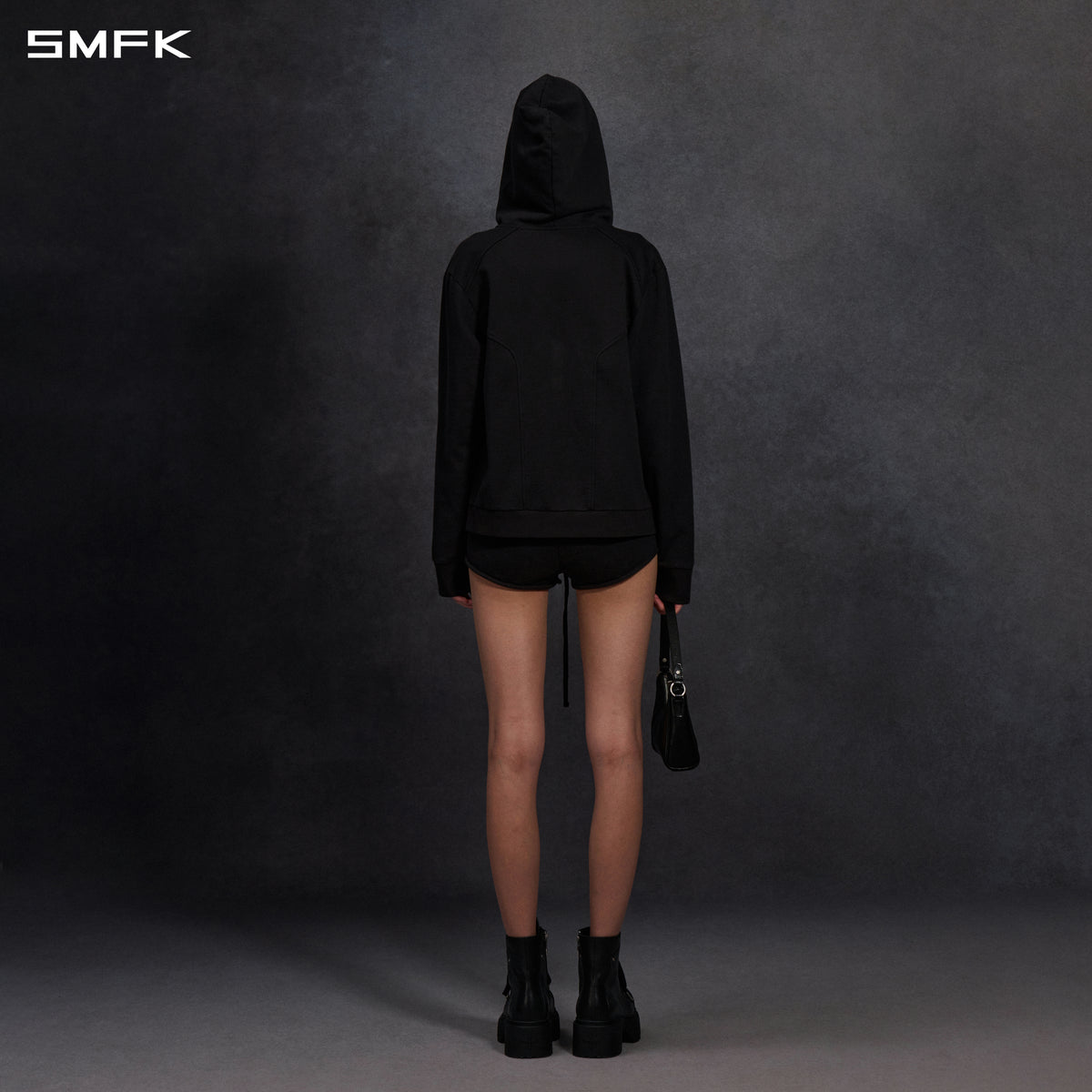 PERMANENT MODE LOOSE SPORTS HOODIE/COTTON/U