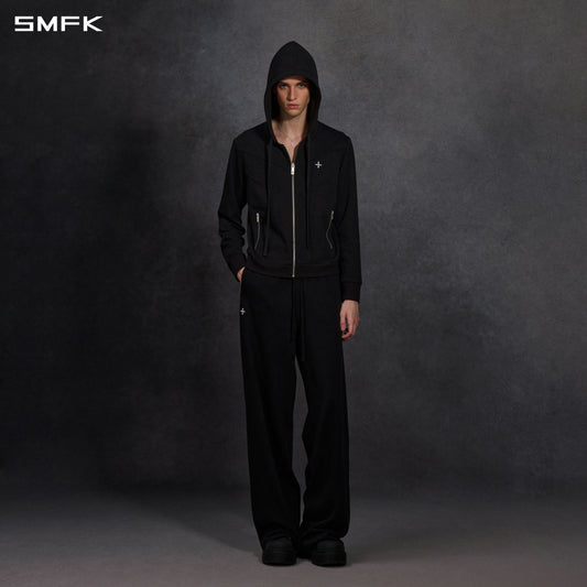 PERMANENT MODE LOOSE SPORTS HOODIE/COTTON/U