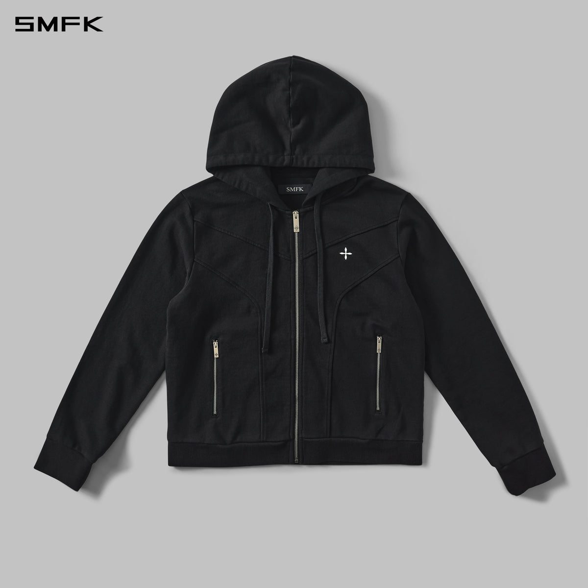 PERMANENT MODE LOOSE SPORTS HOODIE/COTTON/U