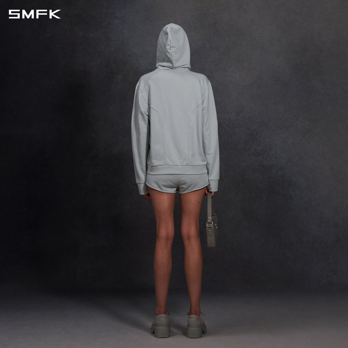 PERMANENT MODE LOOSE SPORTS HOODIE/COTTON/U
