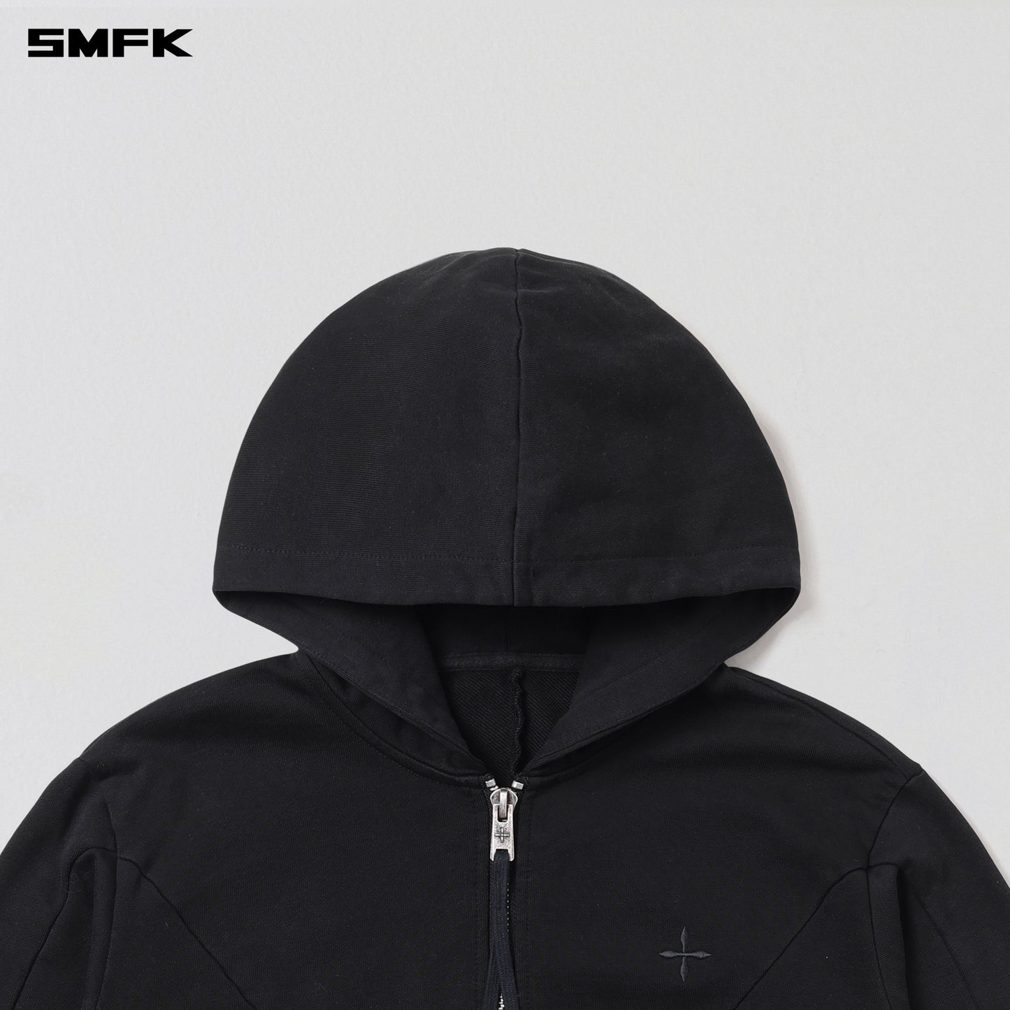 VINTAGE MUSE ZIPPER SPORTS HOODIE/COTTON