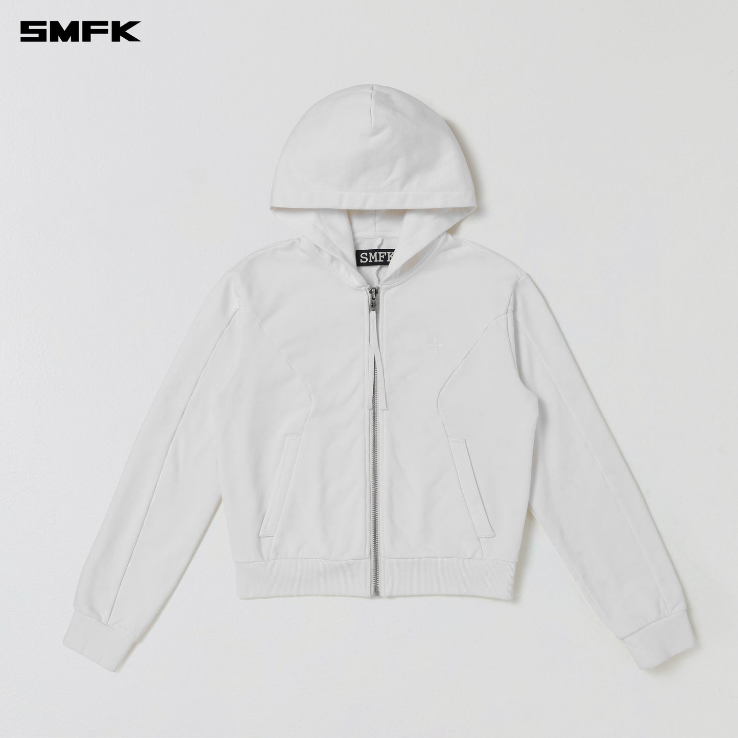 VINTAGE MUSE ZIPPER SPORTS HOODIE/COTTON