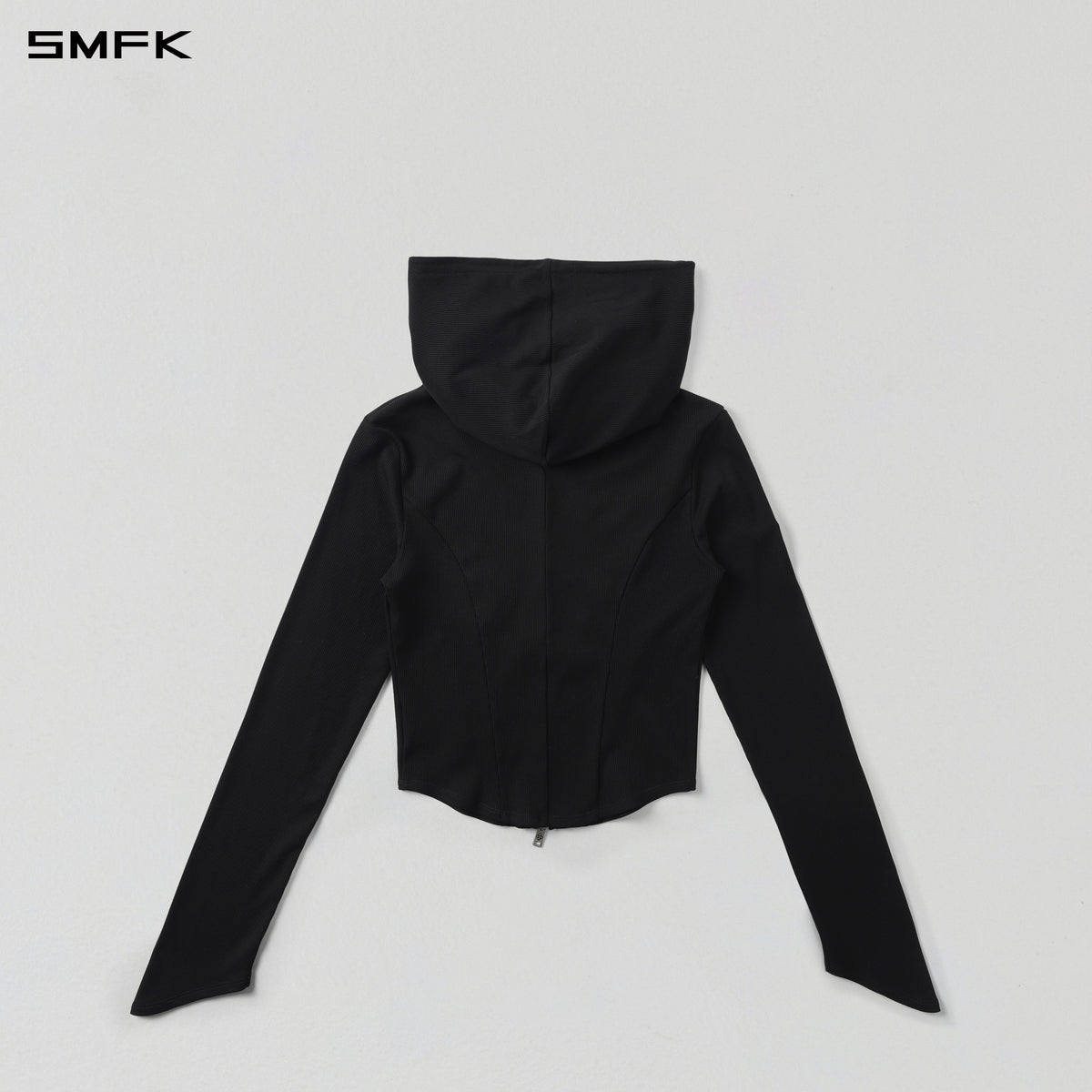 VINTAGE AEOLUS EVENING SLIM ZIP HOODIE/SLIK+COTTON/W
