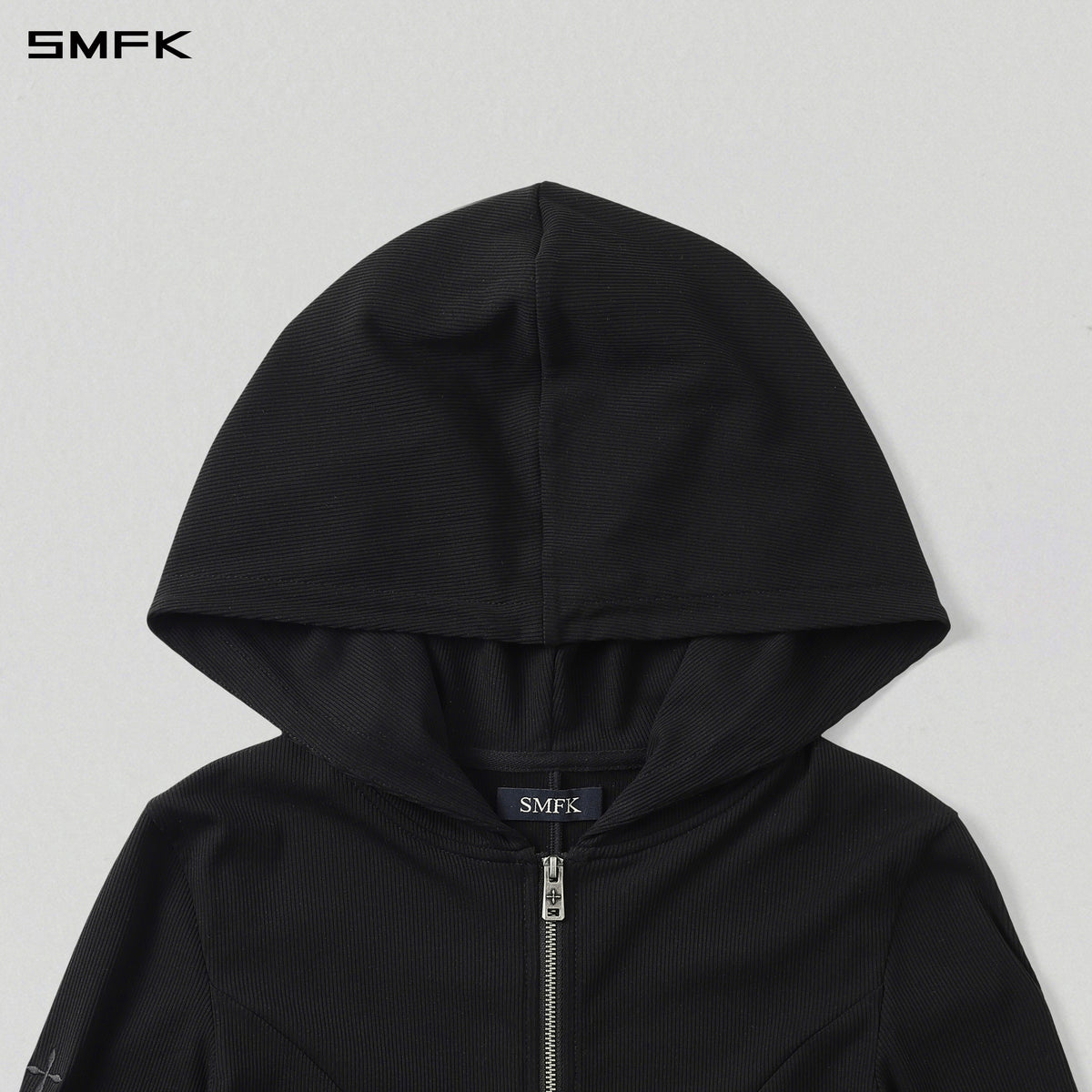 VINTAGE AEOLUS EVENING SLIM ZIP HOODIE/SLIK+COTTON/W