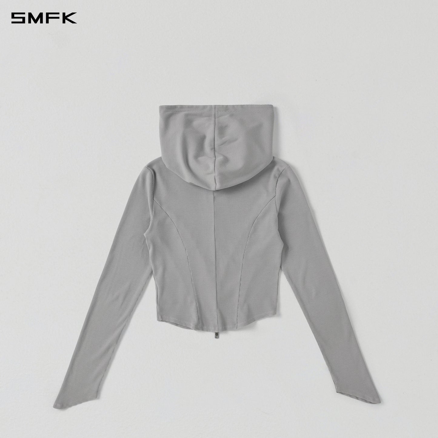 VINTAGE AEOLUS EVENING SLIM ZIP HOODIE/SLIK+COTTON/W