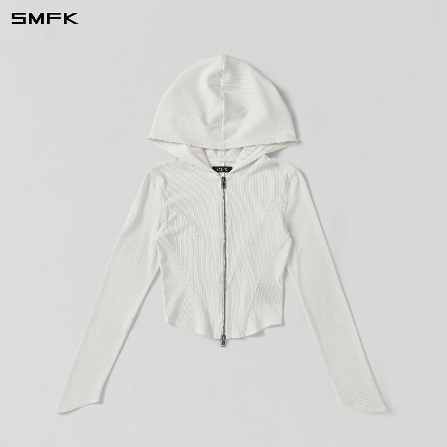 VINTAGE AEOLUS EVENING SLIM ZIP HOODIE/SLIK+COTTON/W