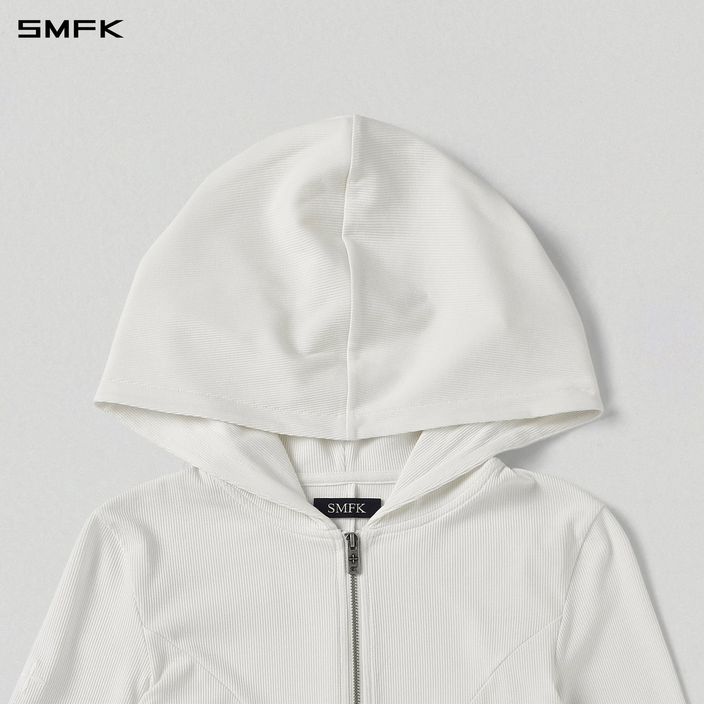 VINTAGE AEOLUS EVENING SLIM ZIP HOODIE/SLIK+COTTON/W