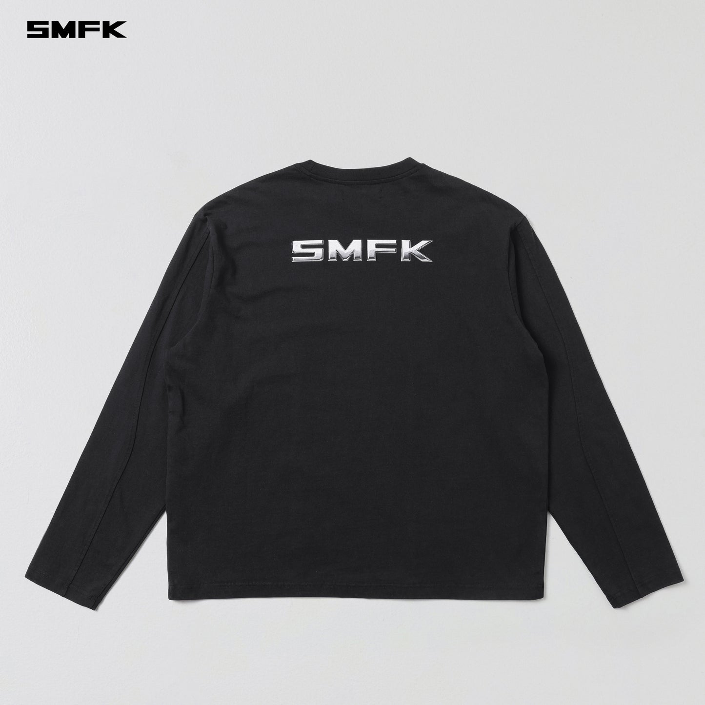 FUTURE REFLECTION PULLOVER/WOOL+COTTON - WILD BLACK
