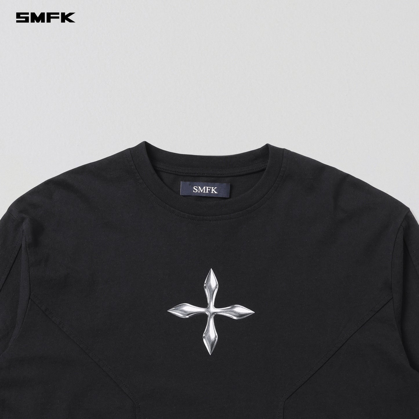 FUTURE REFLECTION PULLOVER/WOOL+COTTON - WILD BLACK