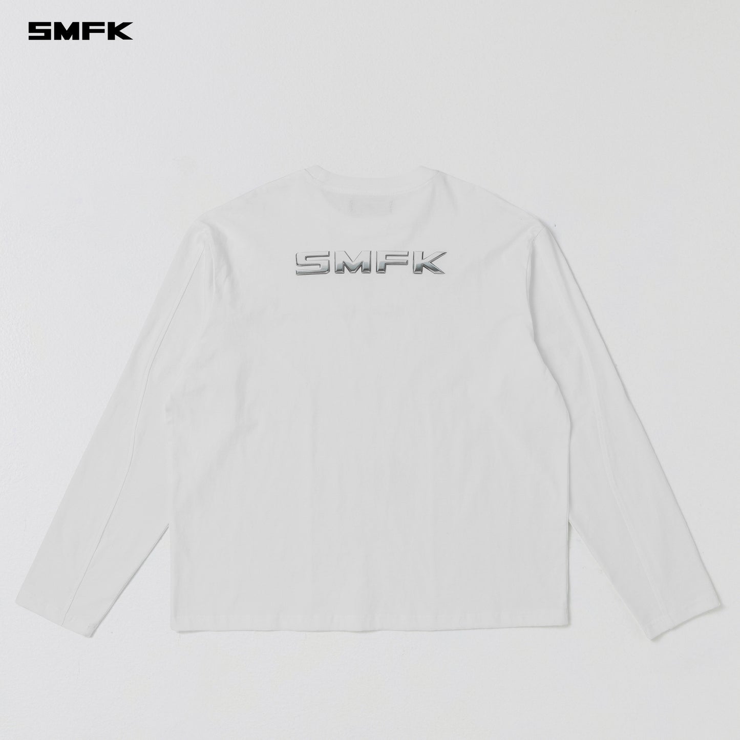 FUTURE REFLECTION PULLOVER/WOOL+COTTON - CLOUD WHITE