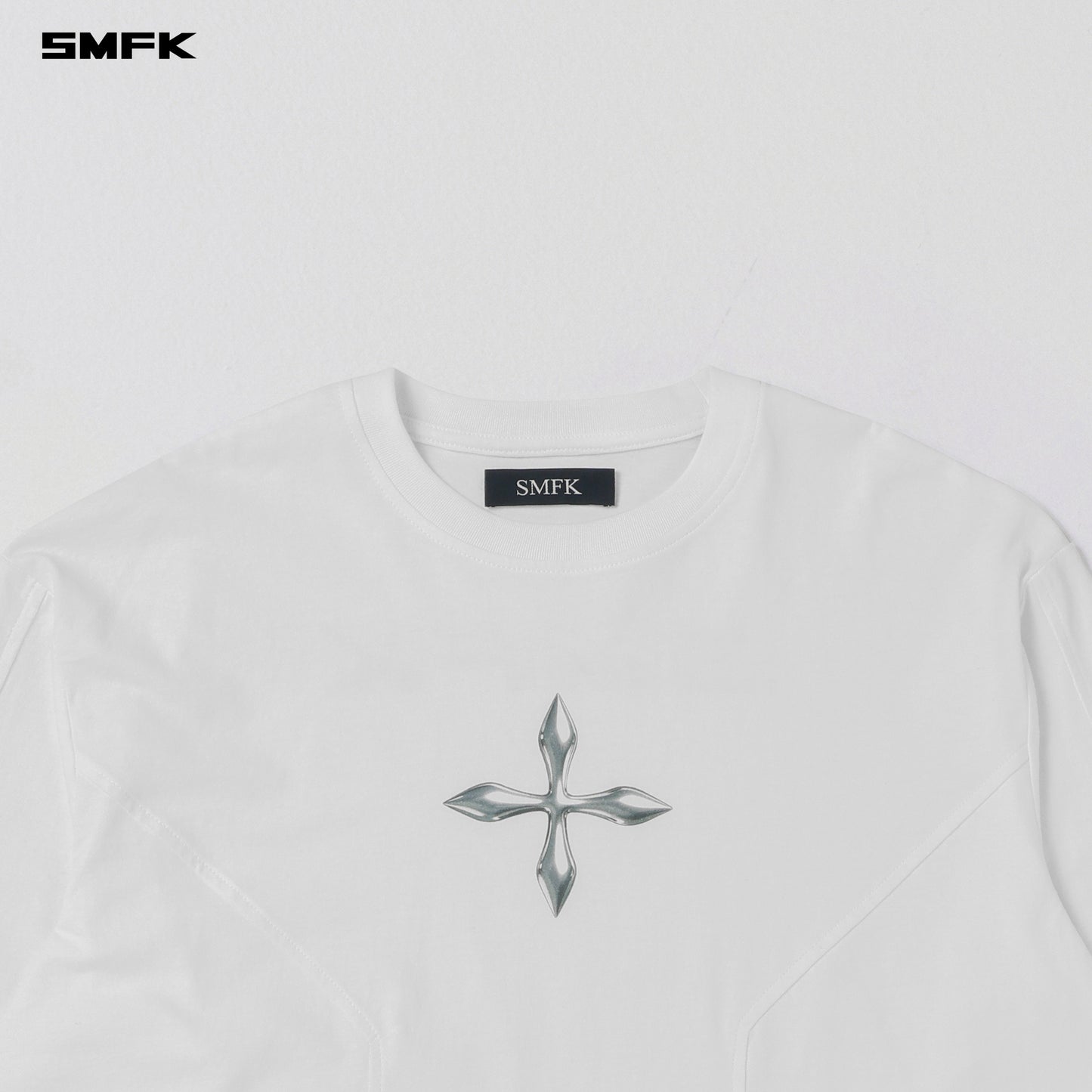 FUTURE REFLECTION PULLOVER/WOOL+COTTON - CLOUD WHITE