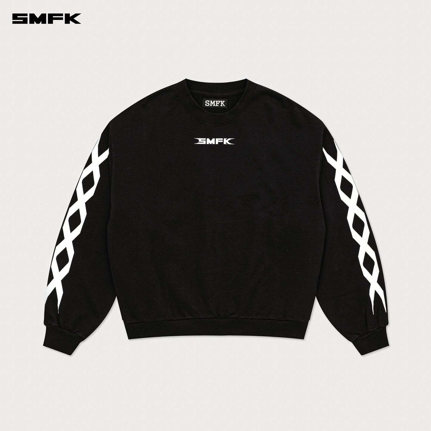 FUTURE DNA Genetic Chain Racing Wide Sweatshirt - Wilderness Black