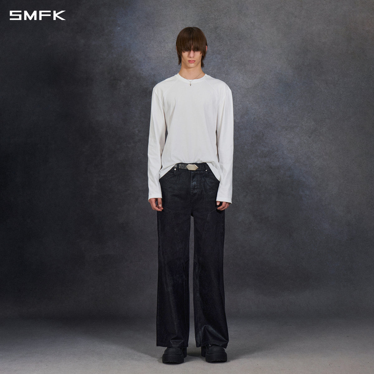 PERMANENT MUSE FIT PULLOVER/LONG-STAPLE COTTON/U
