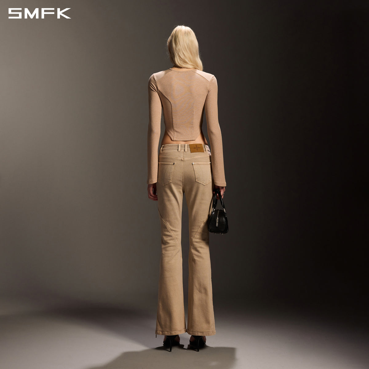 MYTH SEER SLIM SPORTS PULLOVER/ACETATE+VISCOSE+ACRYLIC+SPANDEX+WOOL FRESH SKIN