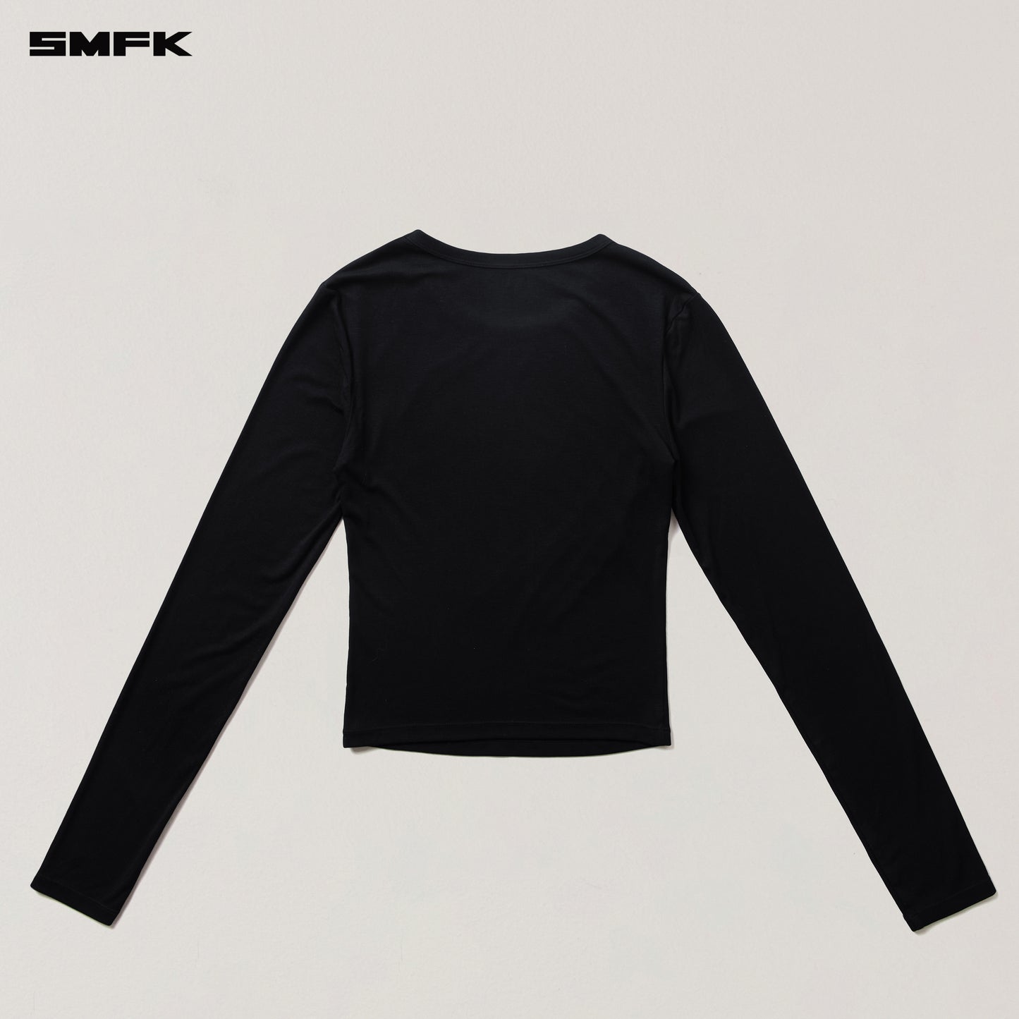 COMPASS STAMP ACETATE BODY PULLOVER/ WILD BLACK