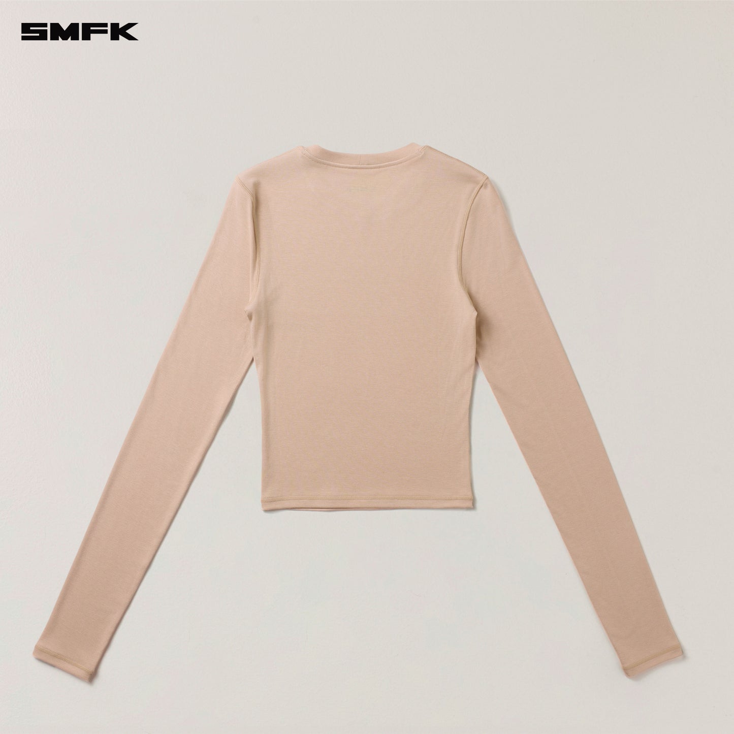 COMPASS ORIGINAL BADGE Slim-fit SPORTS PULLOVER / SAND