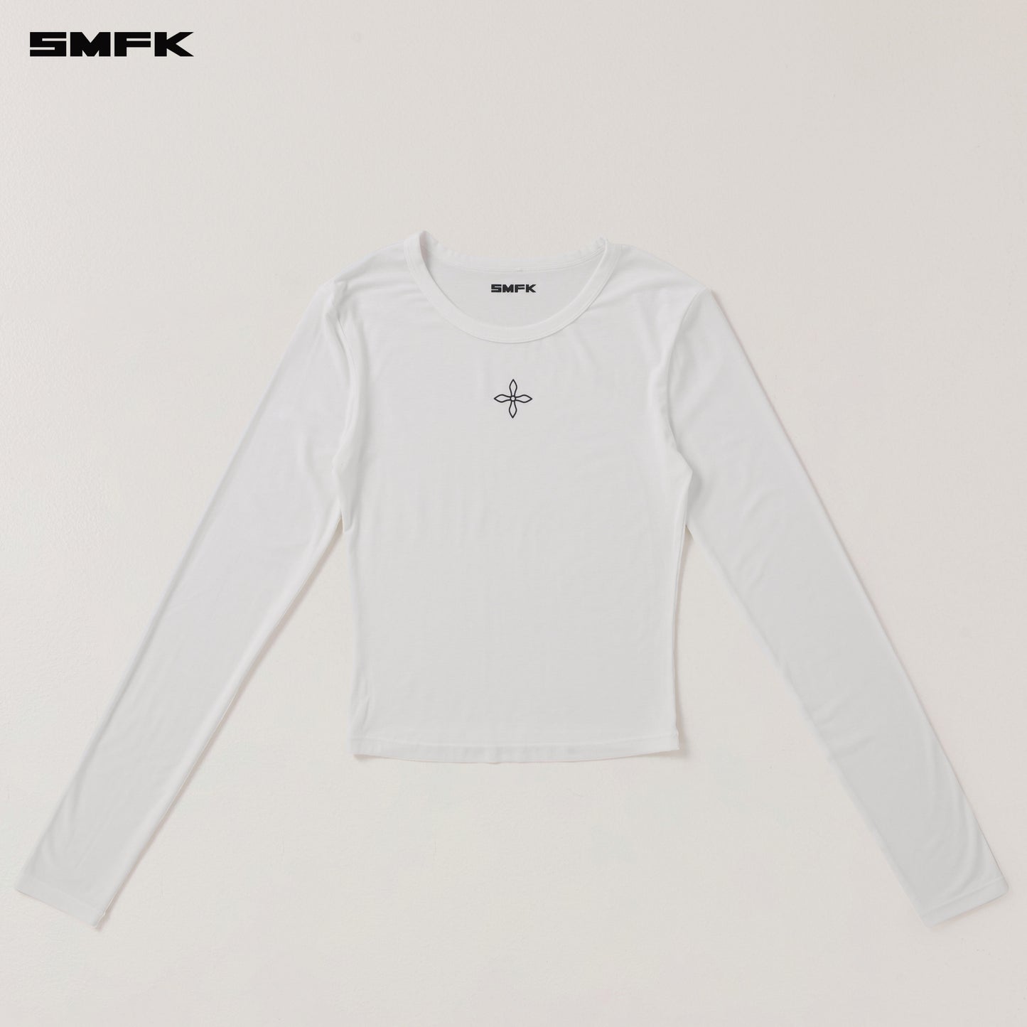 COMPASS STAMP ACETATE BODY PULLOVER/ SNOW MOUNTAIN WHITE