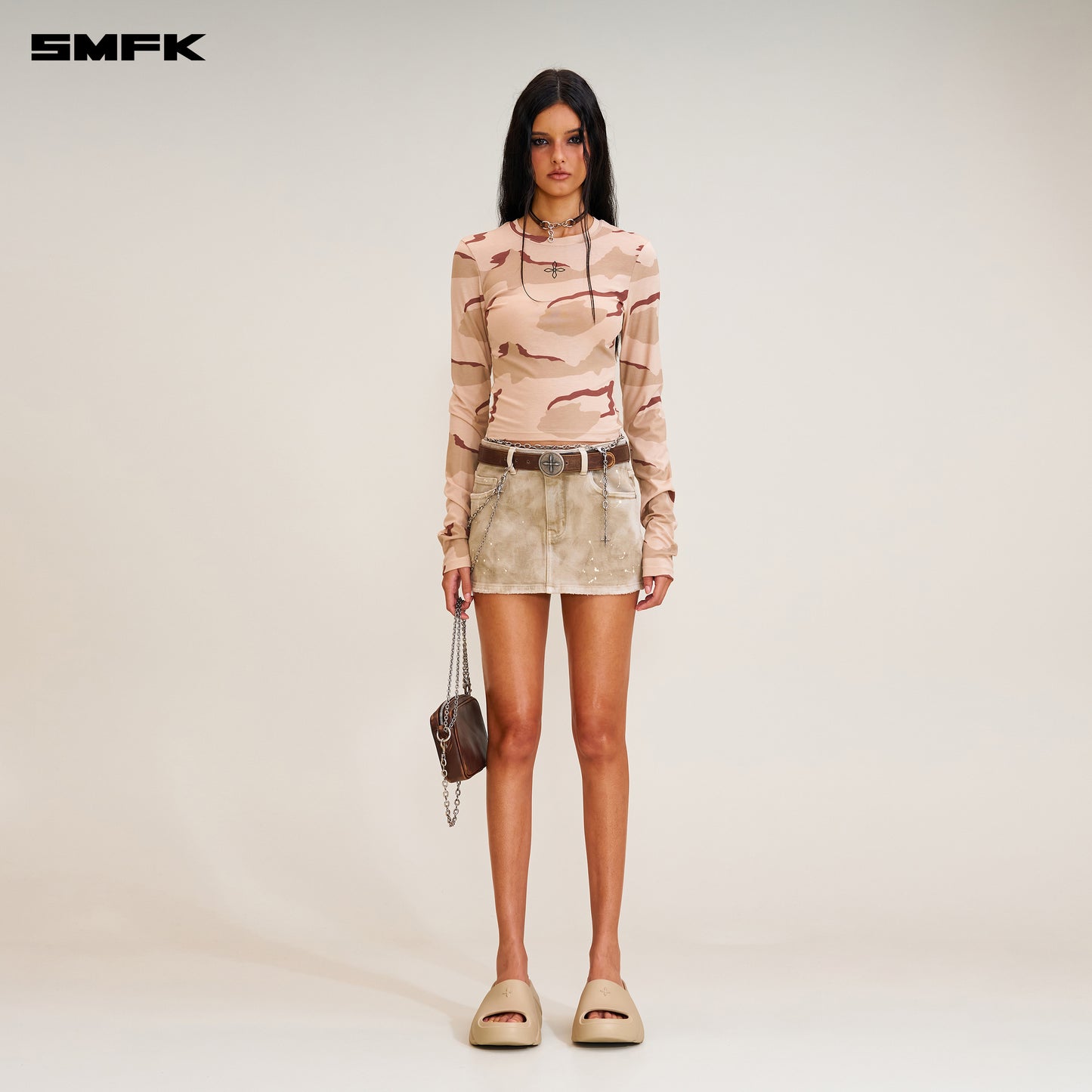 COMPASS STAMP BODY PULLOVER / DESERT CAMOUFLAGE