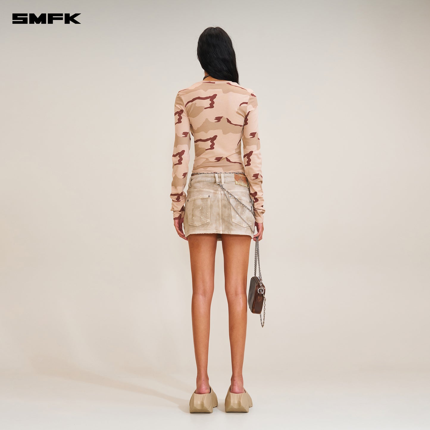 COMPASS STAMP BODY PULLOVER / DESERT CAMOUFLAGE