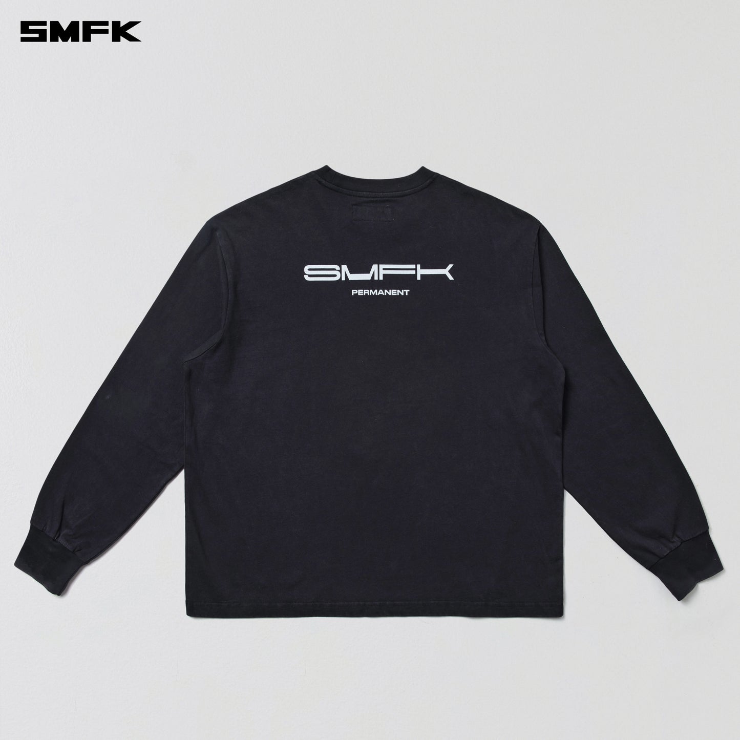 COMPASS MODE MASSIVE PULLOVER-PERMANENT/COTTON/ WILD BLACK