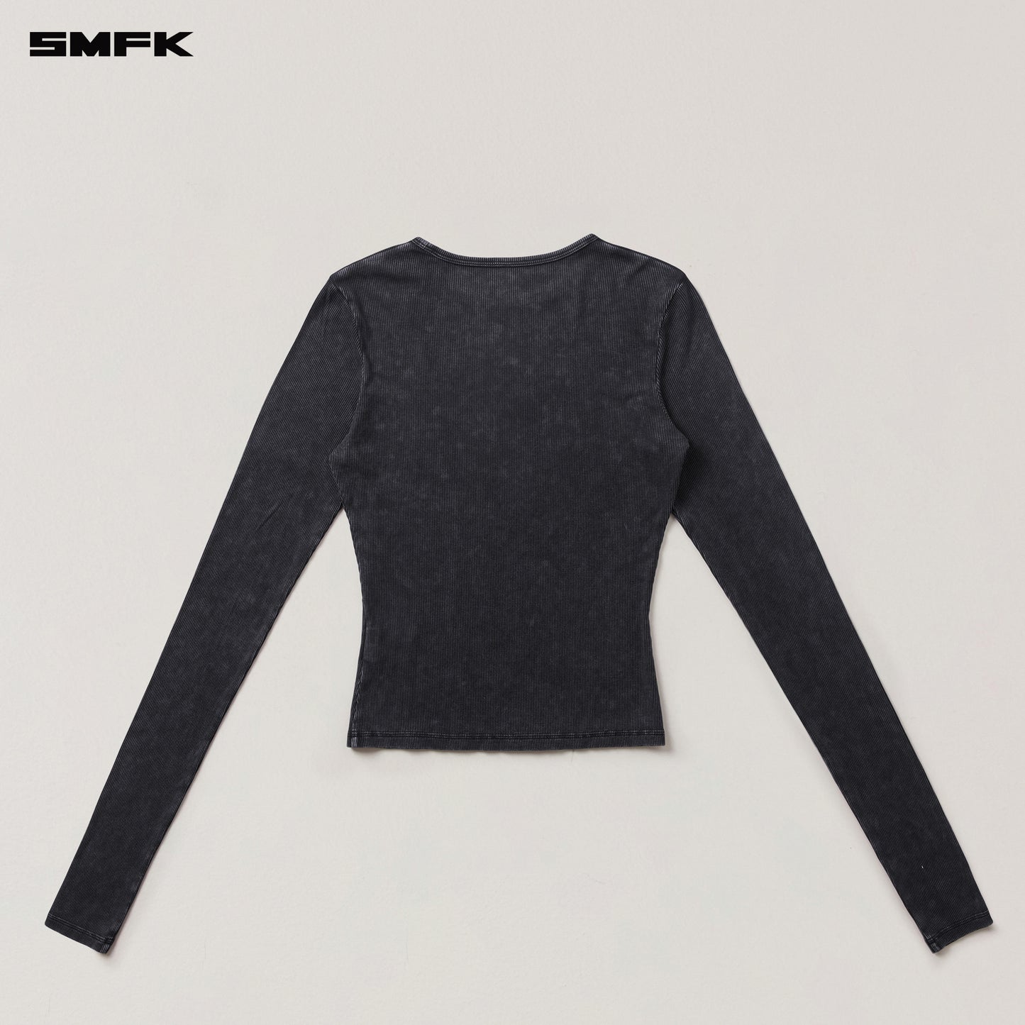 VINTAGE-STORM FADE SILK SPORTS PULLOVER/ BLACK MIST