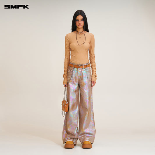 VINTAGE-STORM FADE SILK SPORTS PULLOVER / FADING DESERT