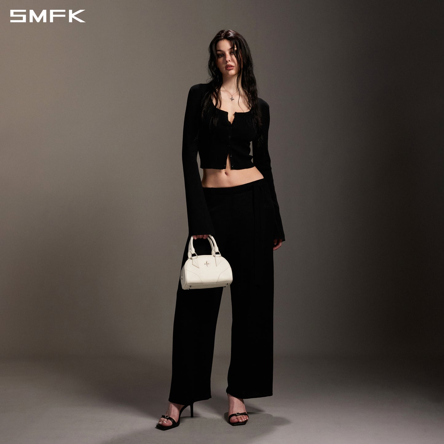 MYTH SEER SLIM KNIT CARDIGAN/TENCEL+SILK