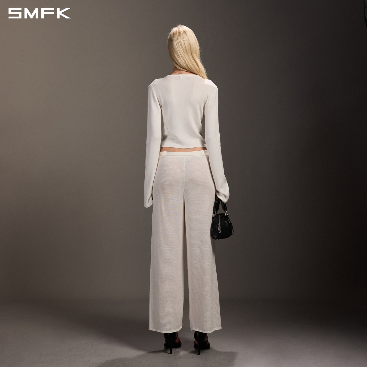 MYTH SEER SLIM KNIT CARDIGAN/TENCEL+SILK
