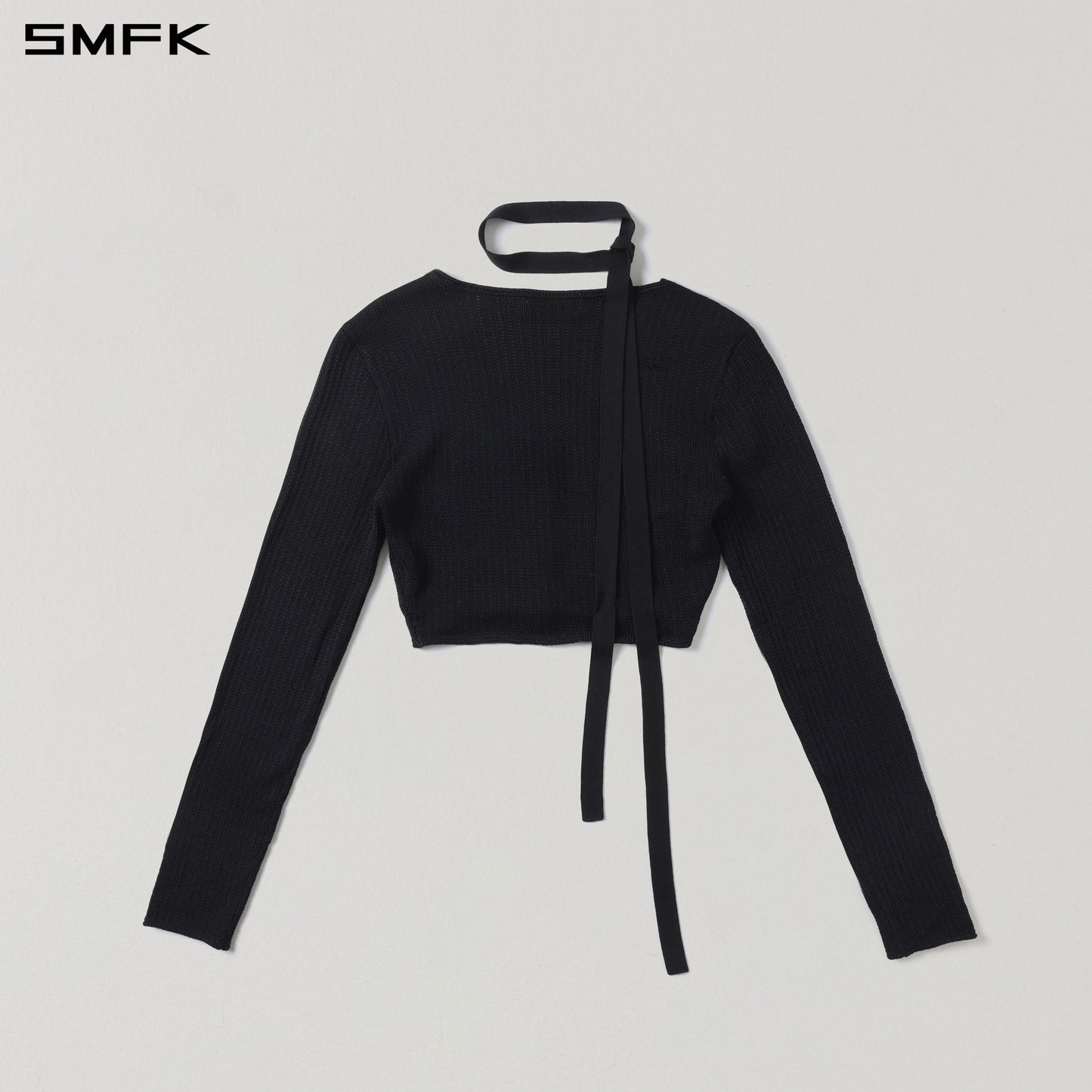 MYTH SIREN SHORT KNIT CARDIGAN/TENCEL+SILK