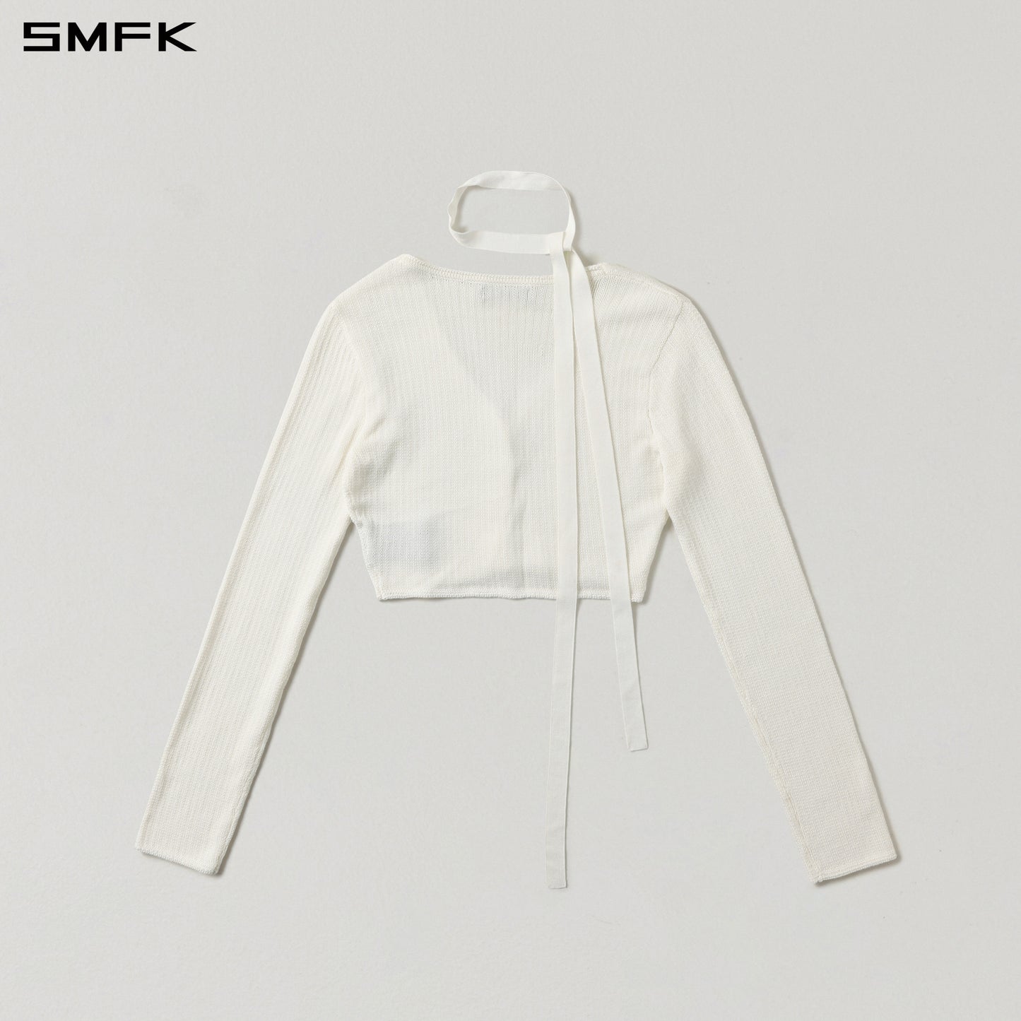 MYTH SIREN SHORT KNIT CARDIGAN/TENCEL+SILK