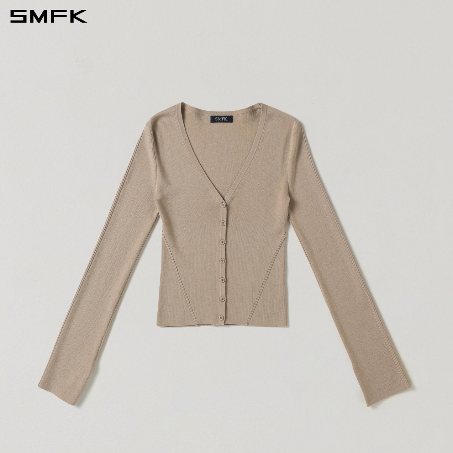MYTH SIREN EVENING SLIM KNIT CARDIGAN/TENCEL+SILK