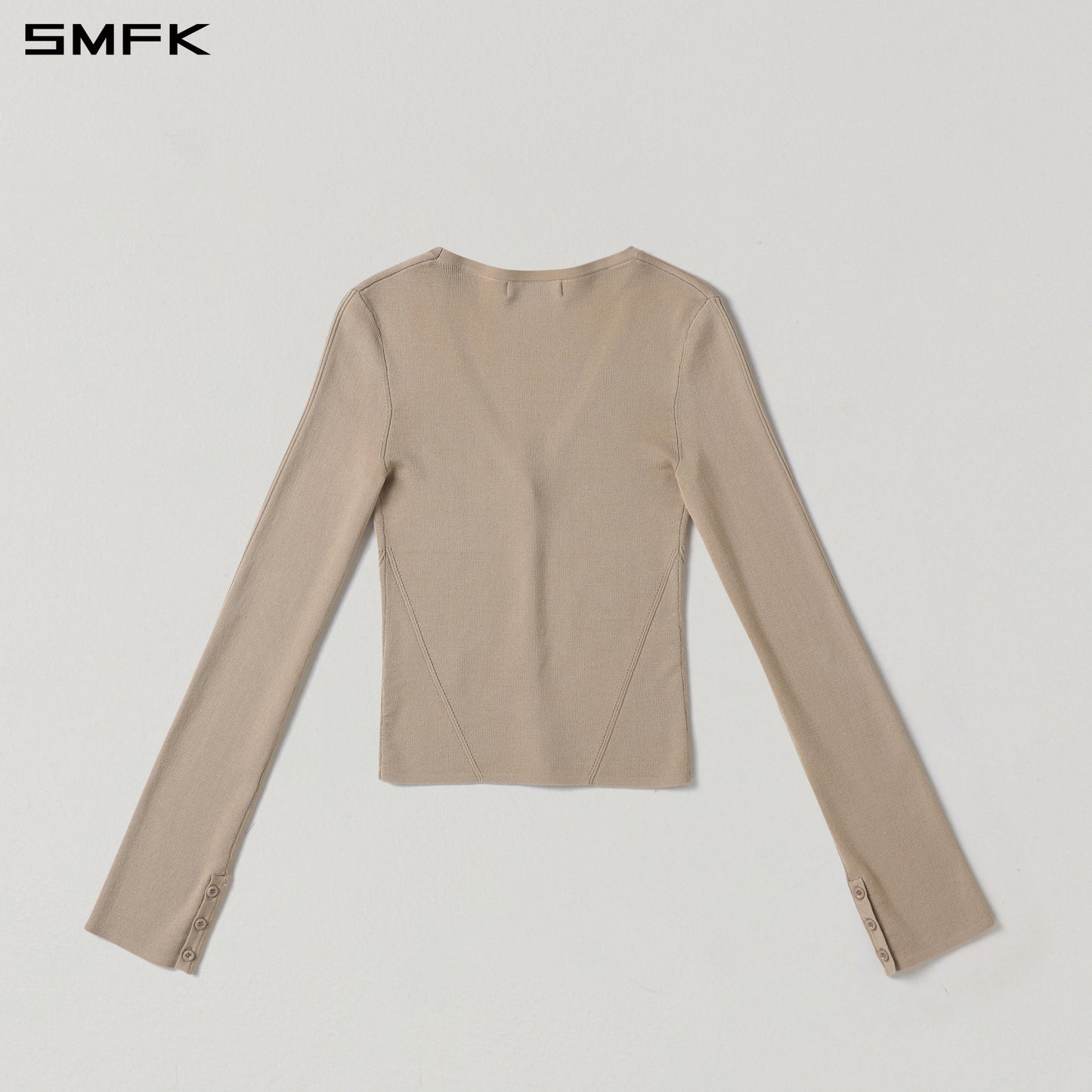 MYTH SIREN EVENING SLIM KNIT CARDIGAN/TENCEL+SILK