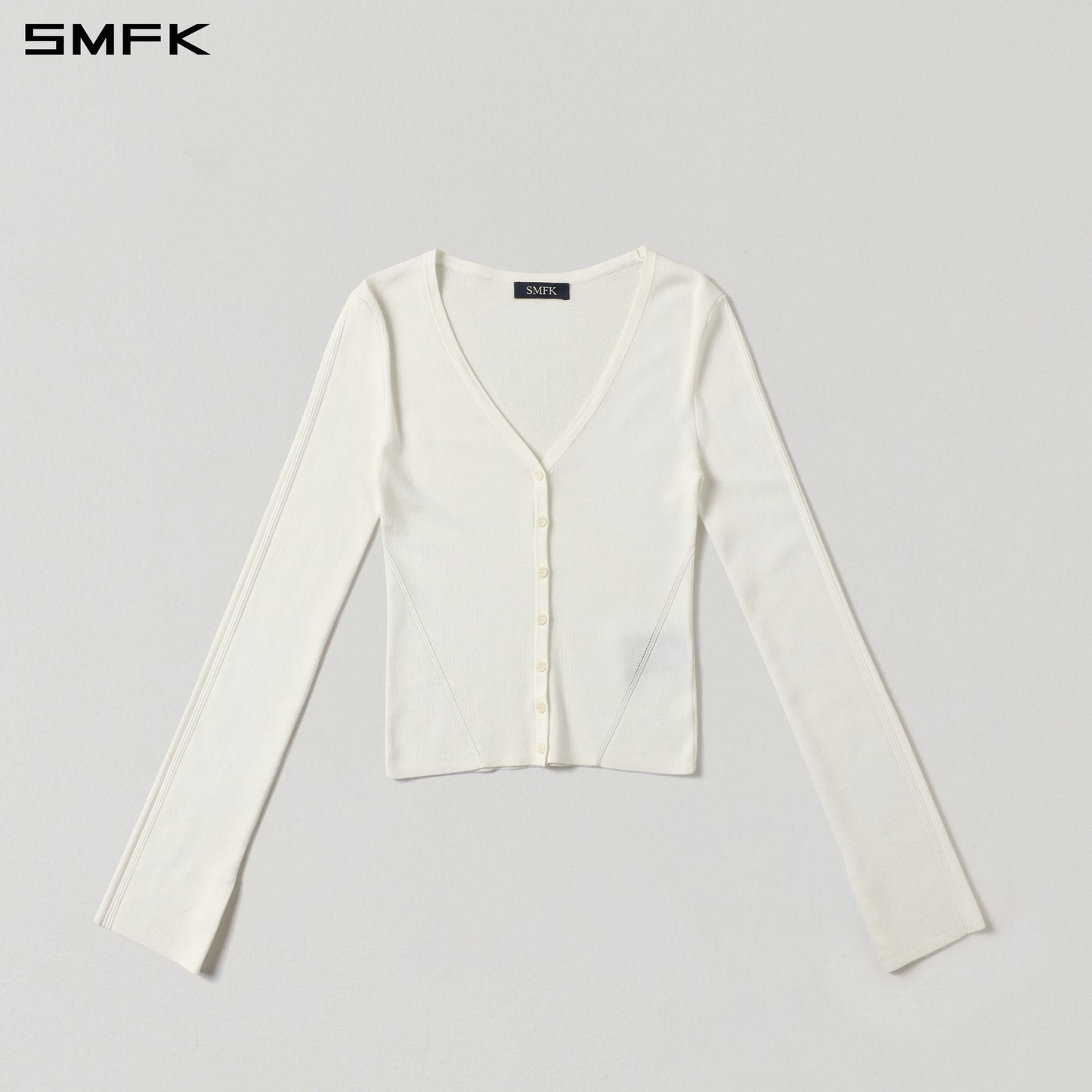 MYTH SIREN EVENING SLIM KNIT CARDIGAN/TENCEL+SILK