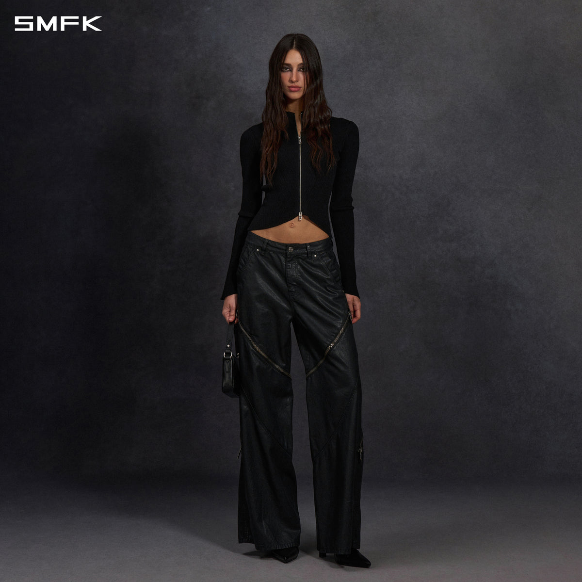 MYTH AEOLUS EVENING SLIM COLLAR KNIT JACKET/TENCEL+SILK