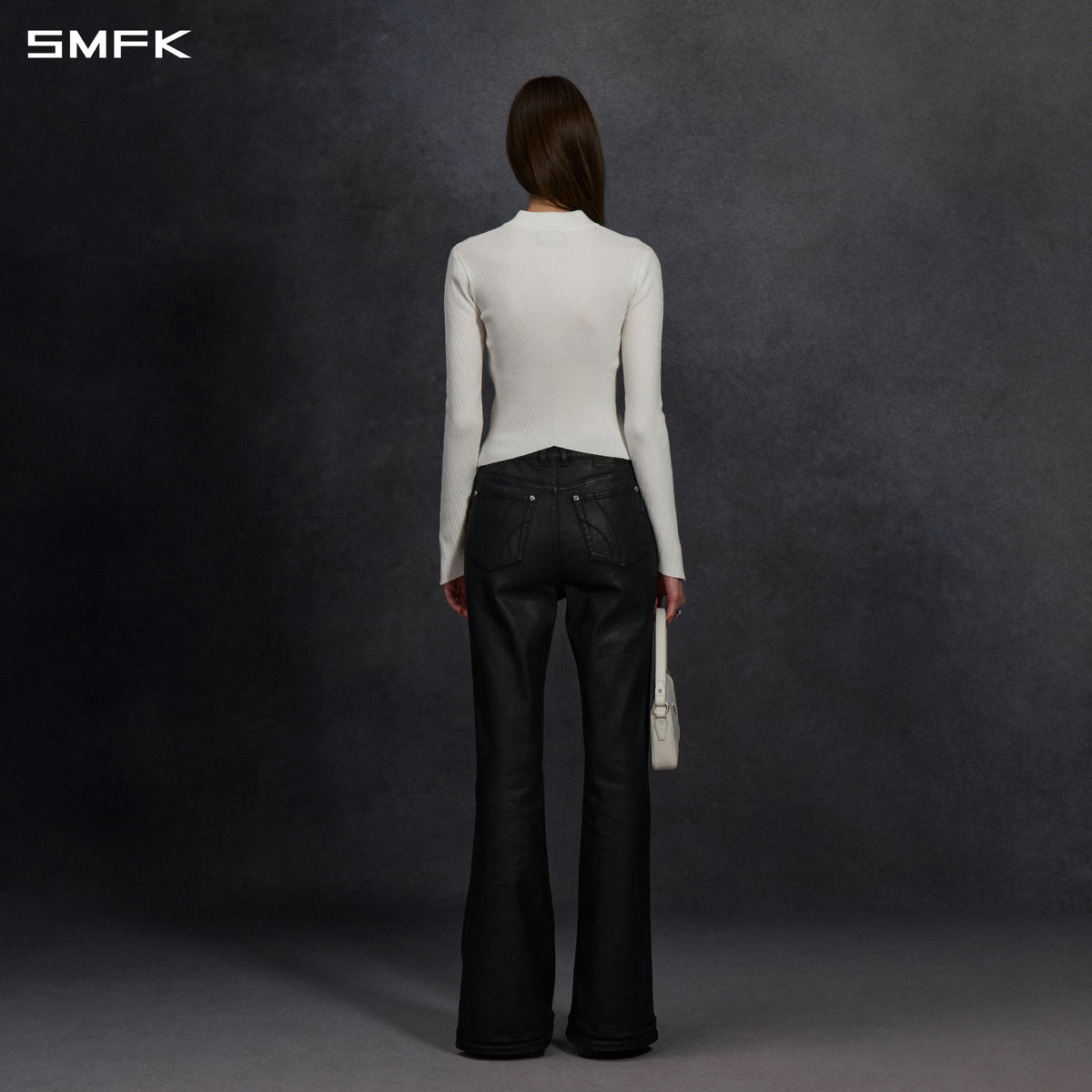 MYTH AEOLUS EVENING SLIM COLLAR KNIT JACKET/TENCEL+SILK