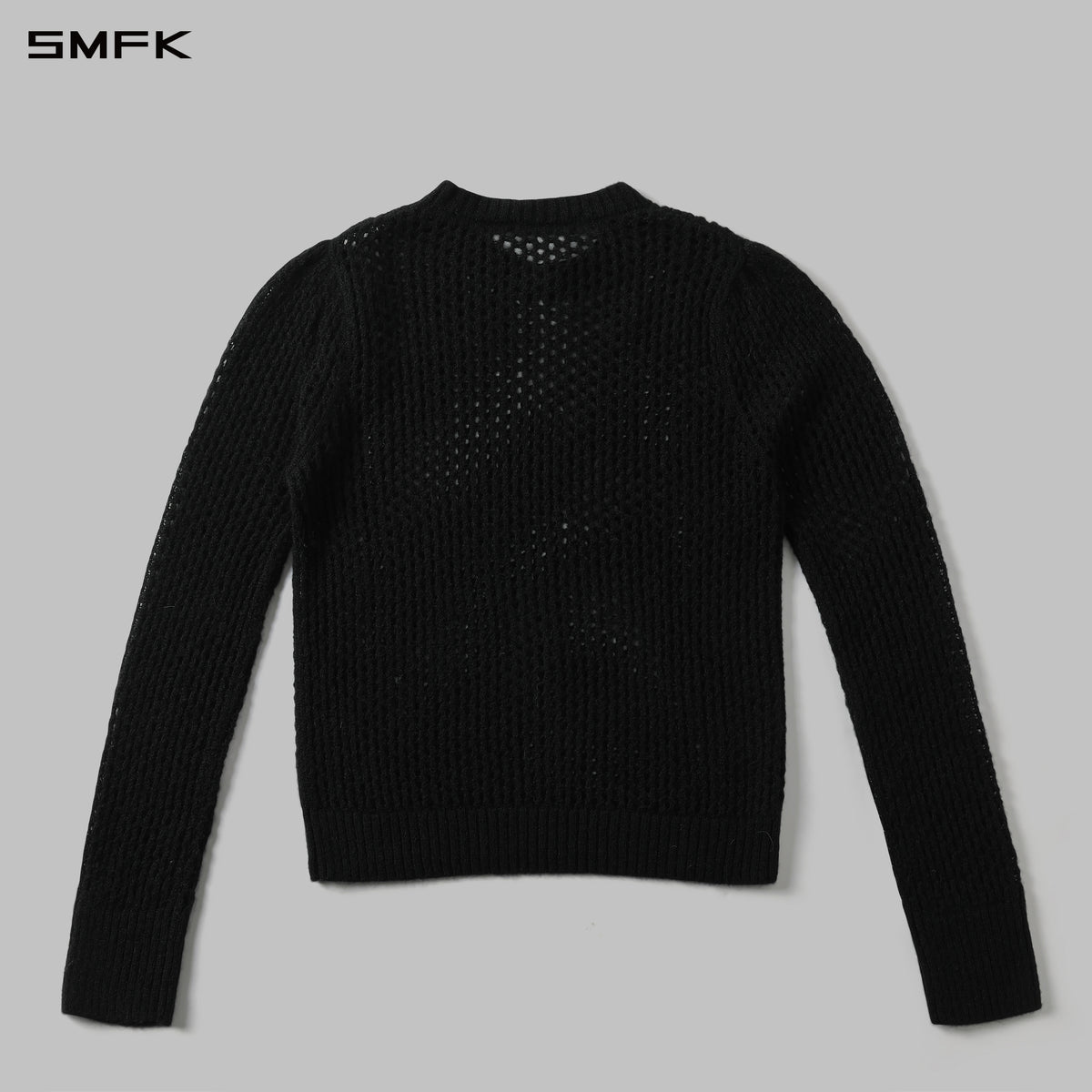 MUSE LOOSE MESH SWEATER/ALPACA FIBER+WOOL+NYLON