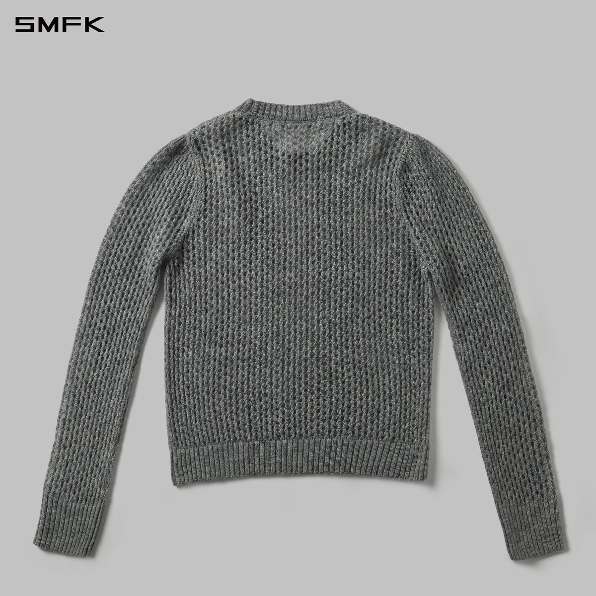 MUSE LOOSE MESH SWEATER/ALPACA FIBER+WOOL+NYLON