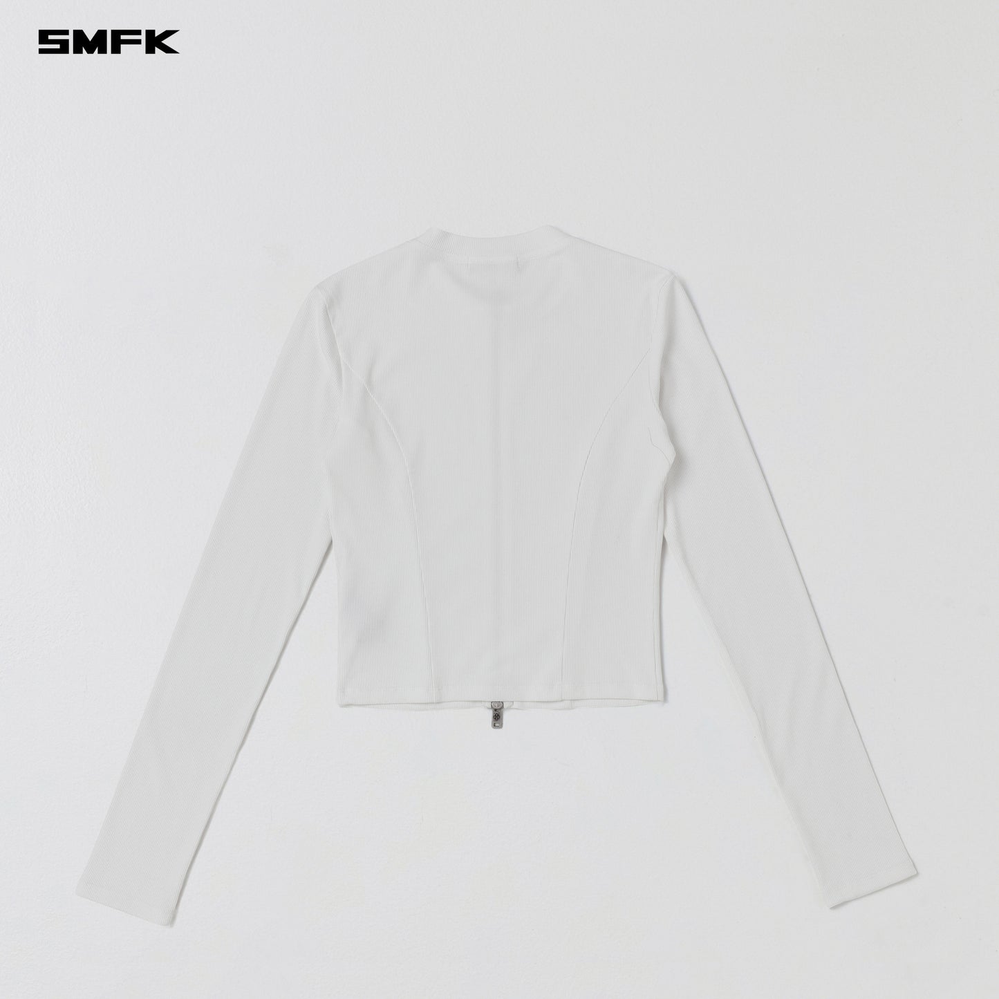 VINTAGE NOMADIC SILK ZIP PULLOVER/SILK COTTON - CLOUD WHITE