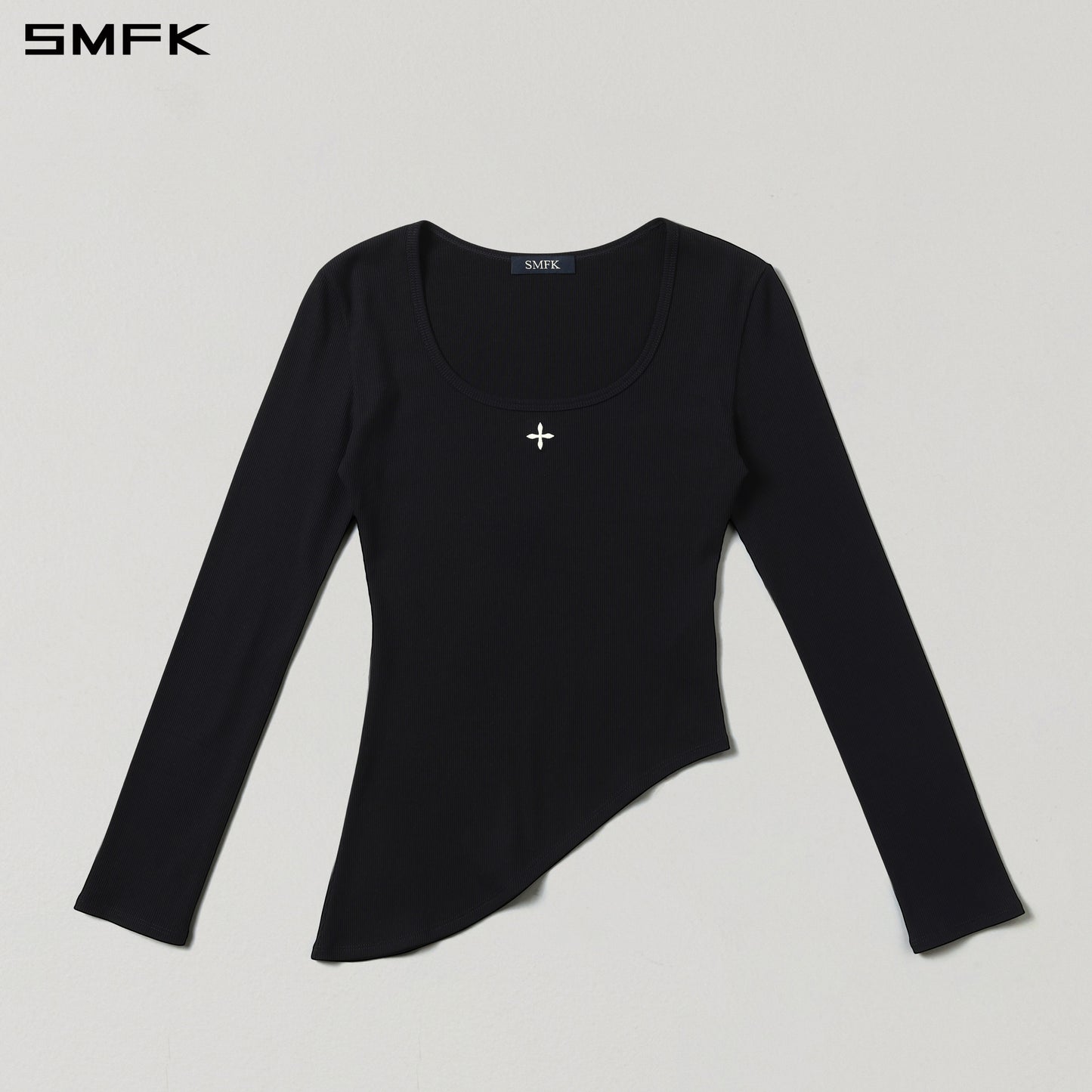 VINTAGE NOMADIC SILK ASYMMETRY PULLOVER/SILK+COTTON