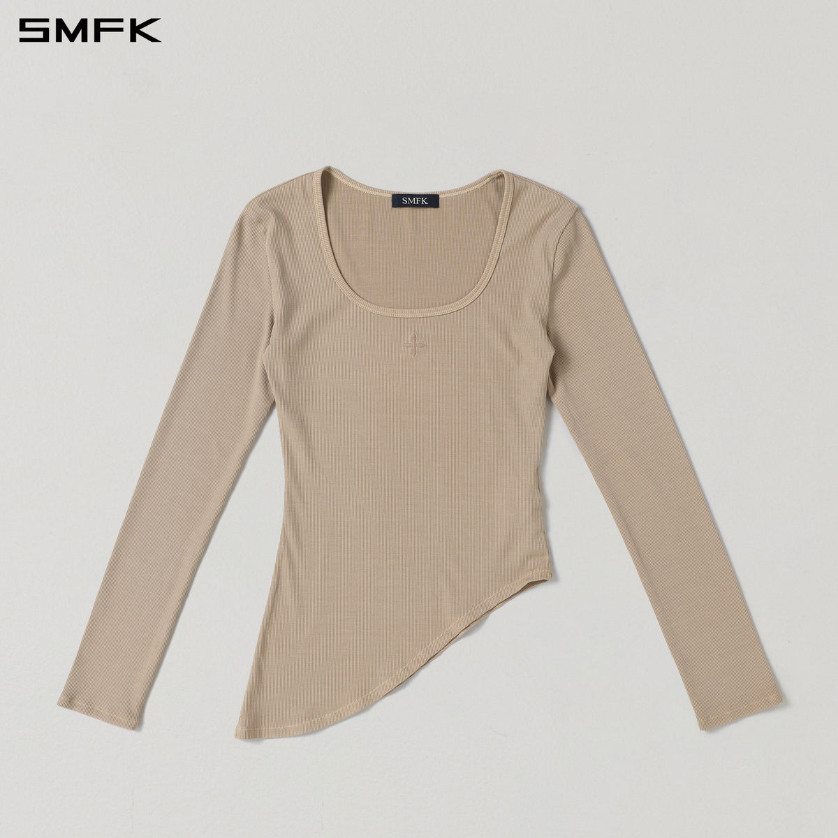 VINTAGE NOMADIC SILK ASYMMETRY PULLOVER/SILK+COTTON FRESH SKIN