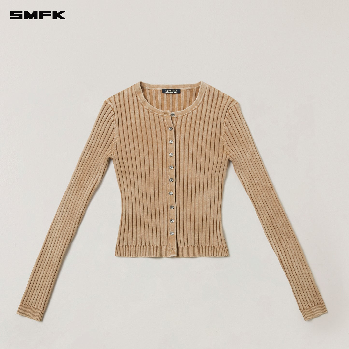 VINTAGE-SAVAGE KNIT CARDIGAN/STONE WASH/ VANISH SAND