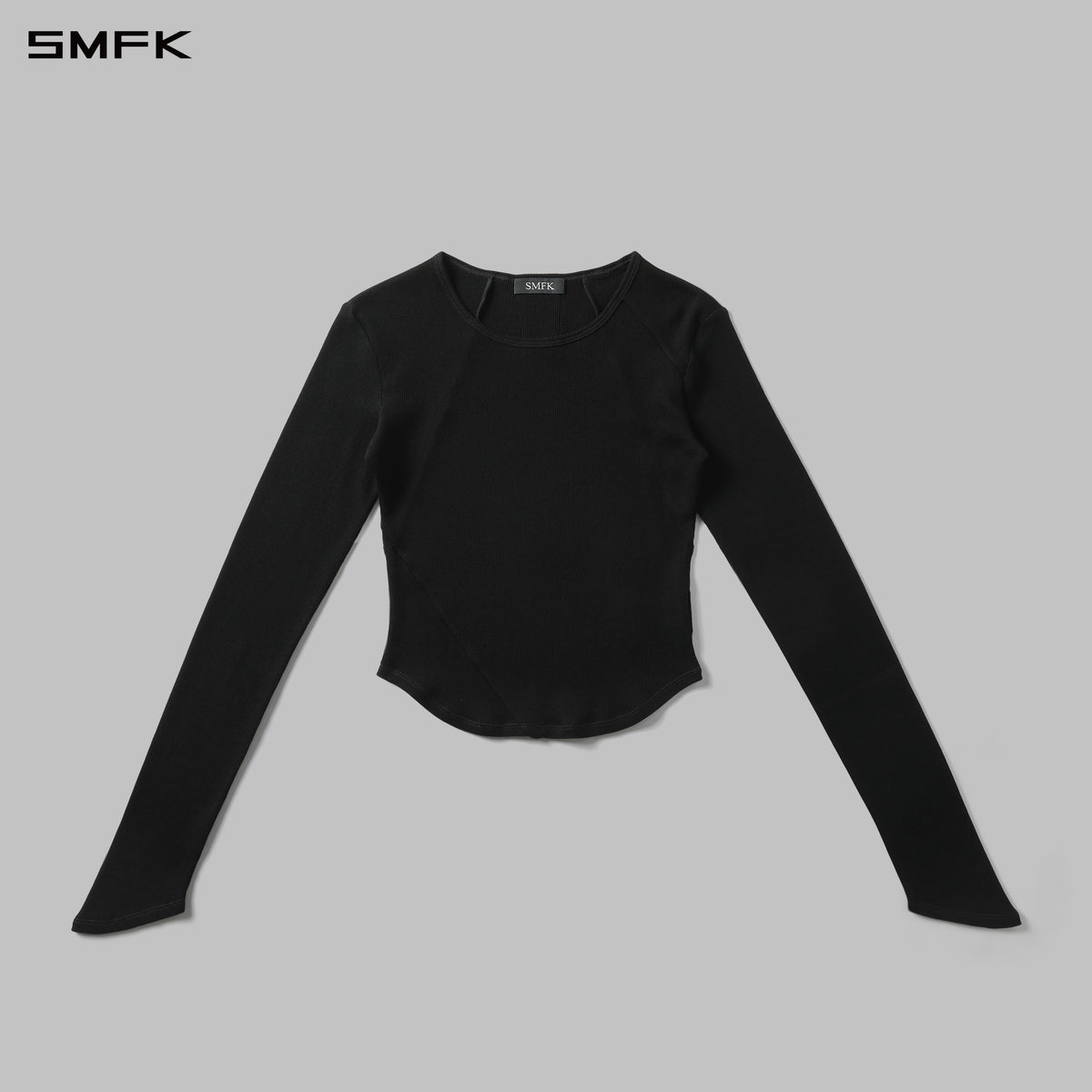 VINTAGE NOMADIC ROUND NECK DIVA LONG-SLEEVED SHORT TOP/WOOL