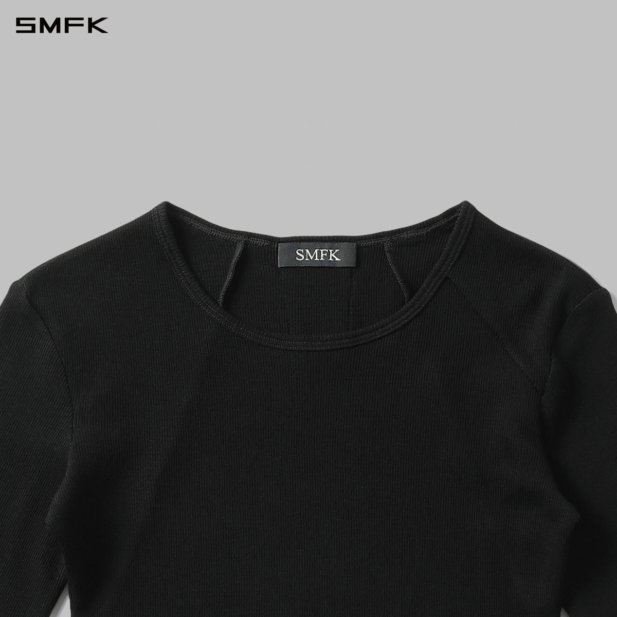 VINTAGE NOMADIC ROUND NECK DIVA LONG-SLEEVED SHORT TOP/WOOL