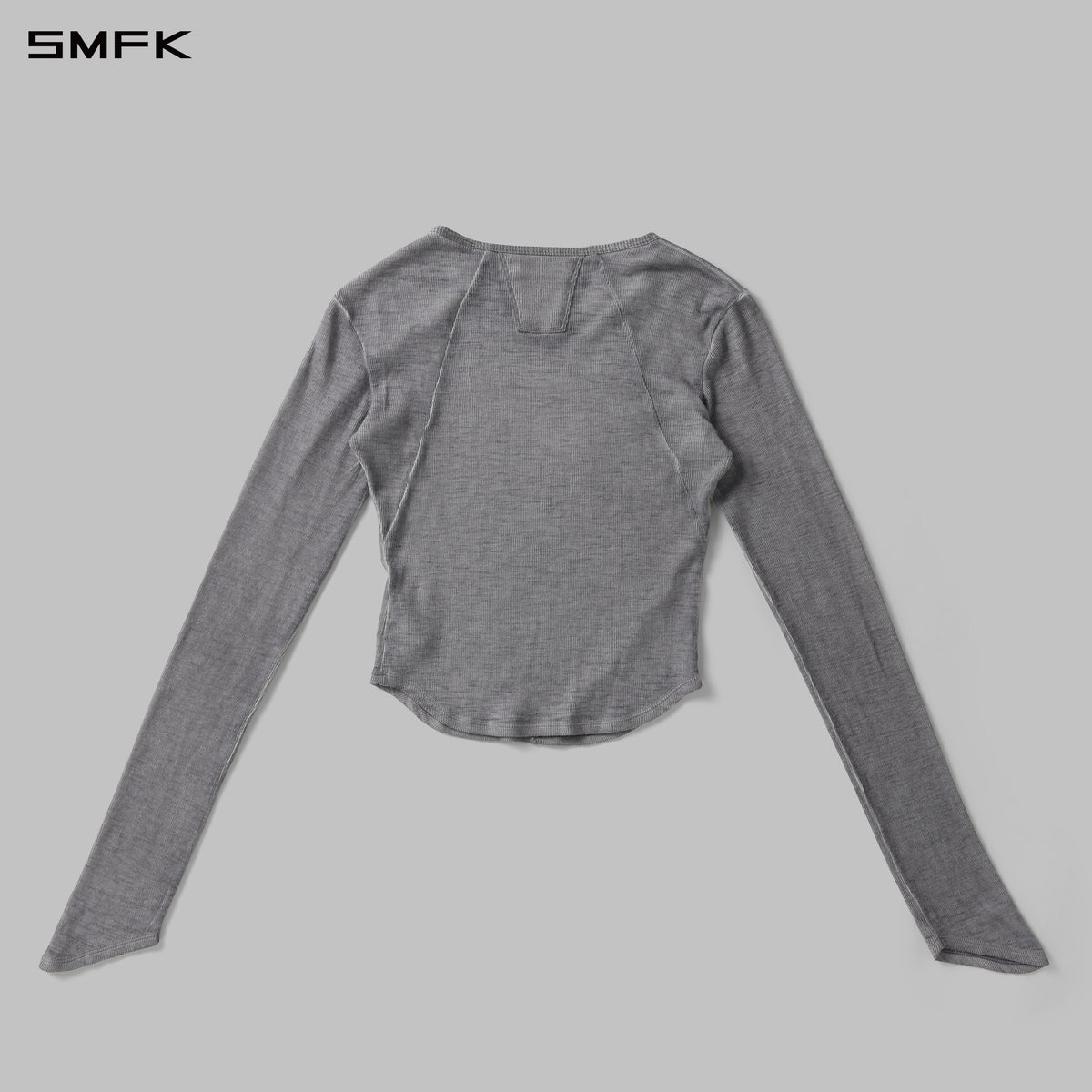 VINTAGE NOMADIC ROUND NECK DIVA LONG-SLEEVED SHORT TOP/WOOL