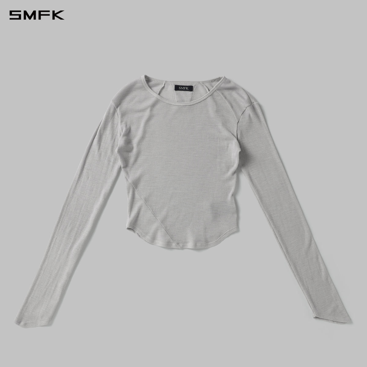 VINTAGE NOMADIC ROUND NECK DIVA LONG-SLEEVED SHORT TOP/WOOL